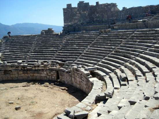 Amphitheatre ruins at Xanthos